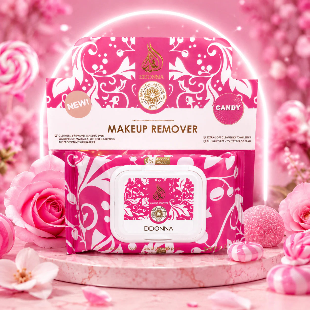 Lingette Démaquillante Parfum Yara Candy