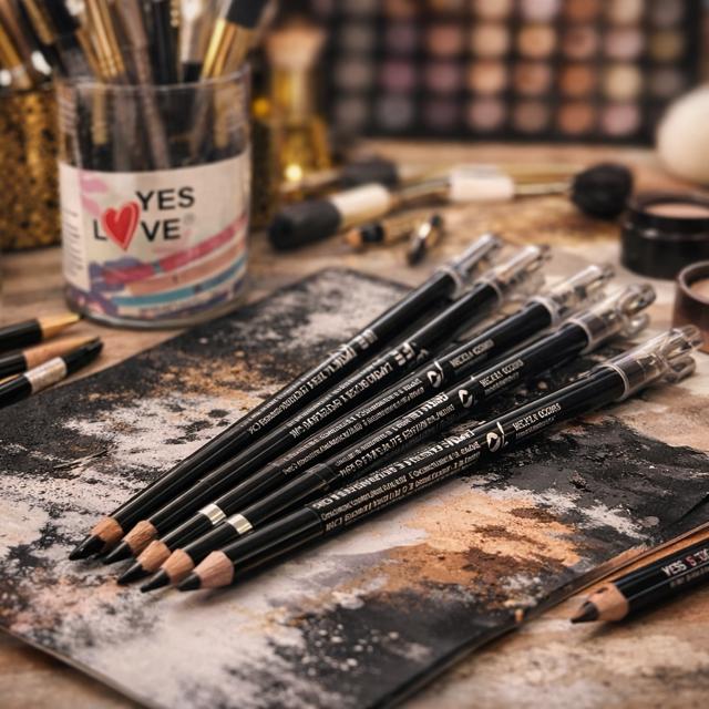 Crayon noir yeux avec taille crayon intégré