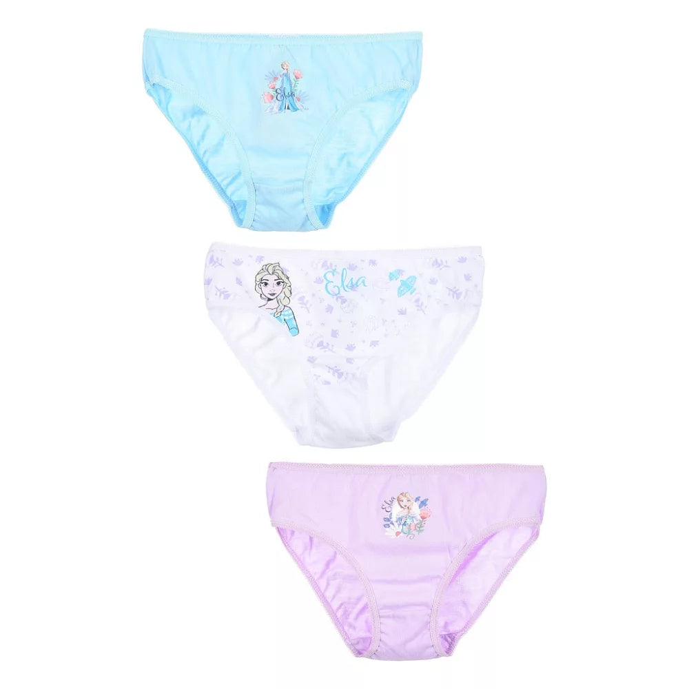 Lot de 3 culottes Reine des neiges