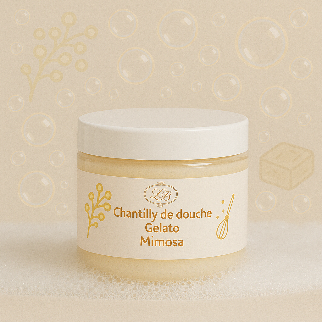 Chantilly de douche parfum Mimosas