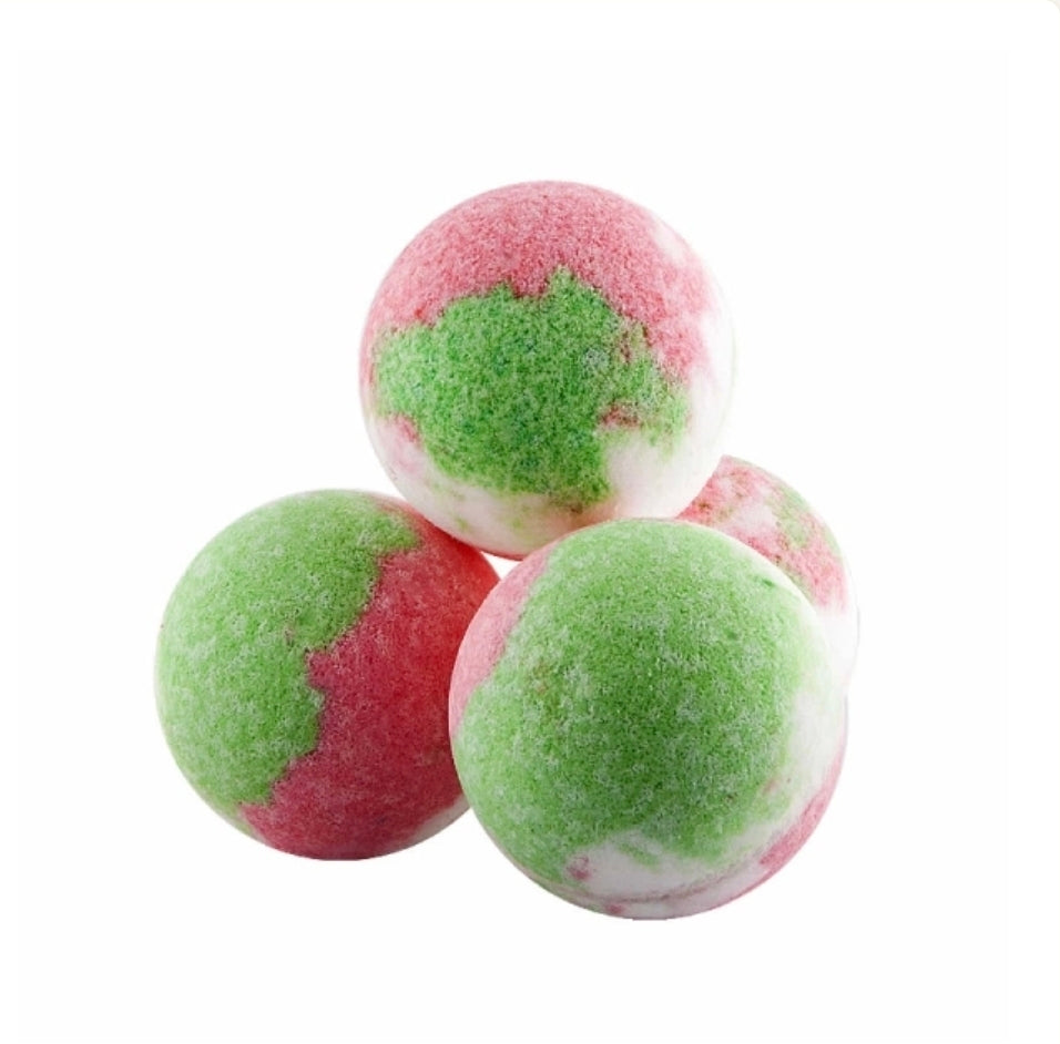 Bombes de bain 125gr bicolore parfum Fleur de cerisier