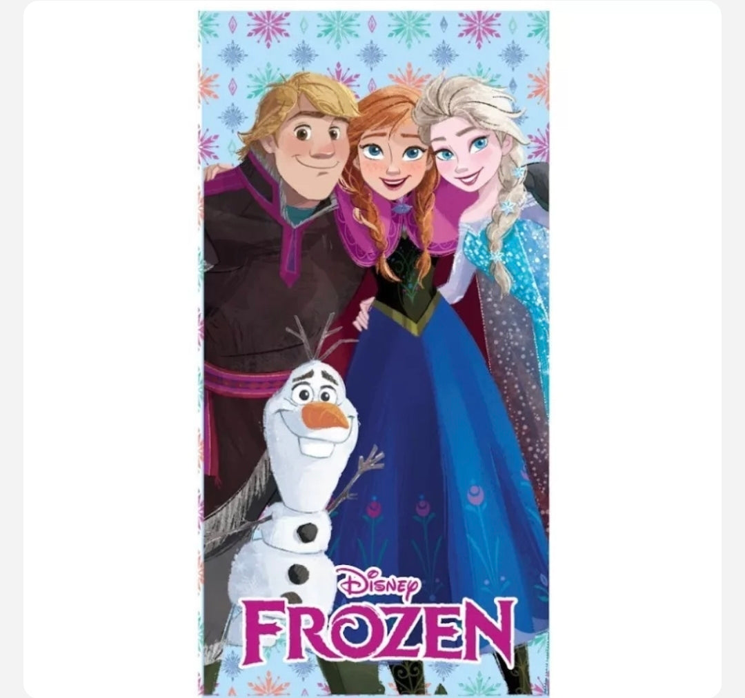 Serviette de plage Reine des neiges 140x70cm