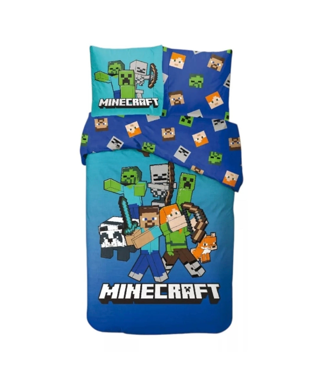 Housse de couette Minecraft 140x200cm