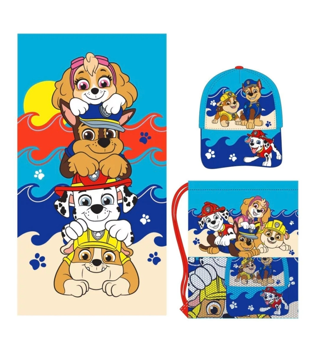 Set de plage 3pcs Pat'patrouille