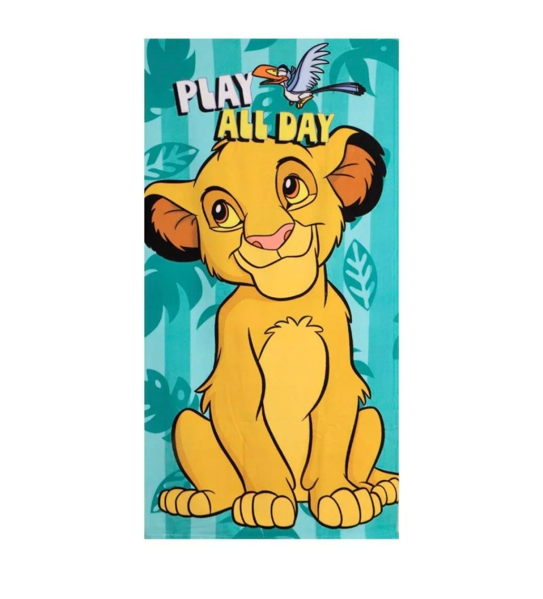 Serviette de plage Roi lion 140x70cm