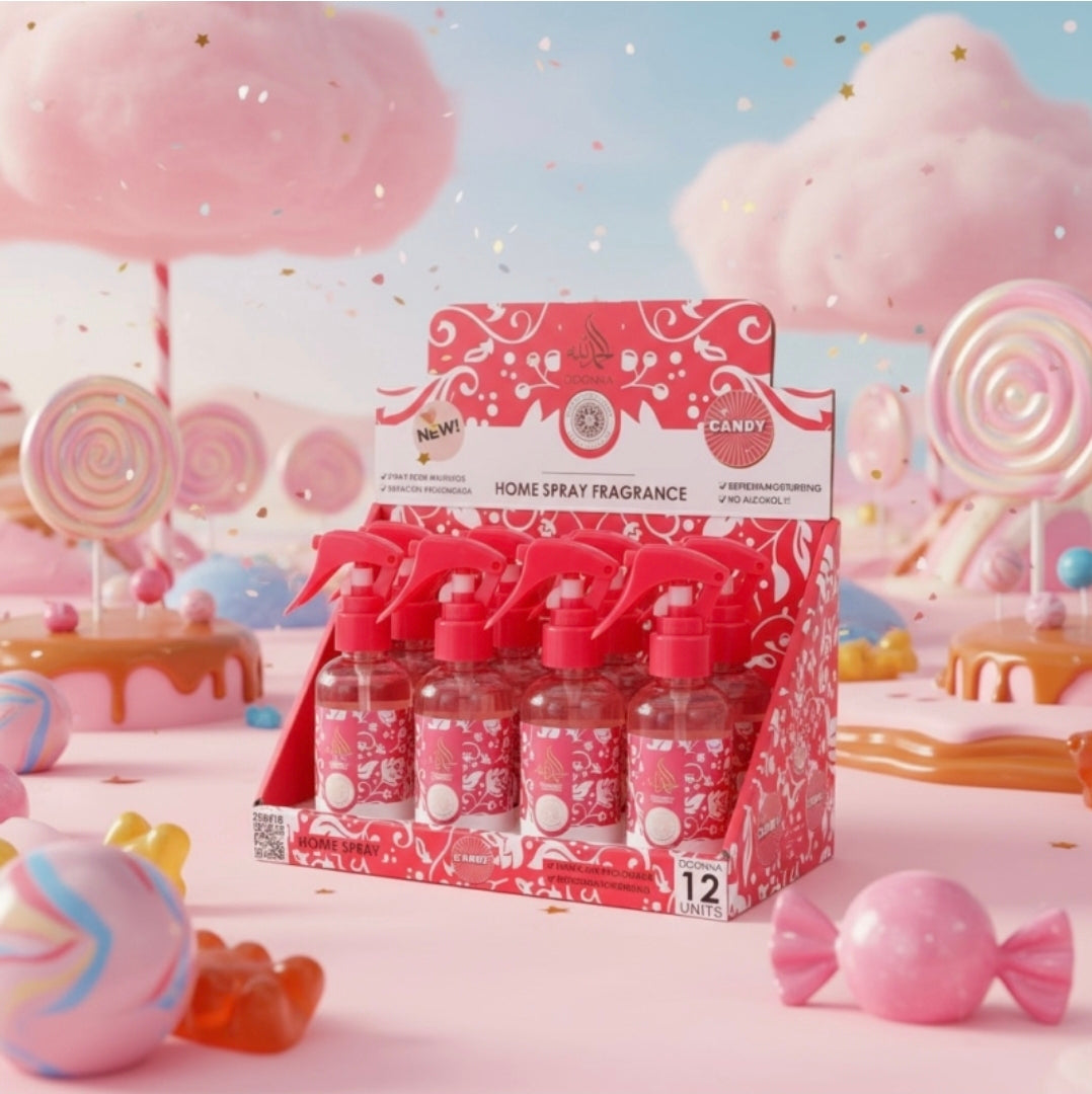 Désodorisant d’intérieur parfum Yara Candy en spray 120 ml