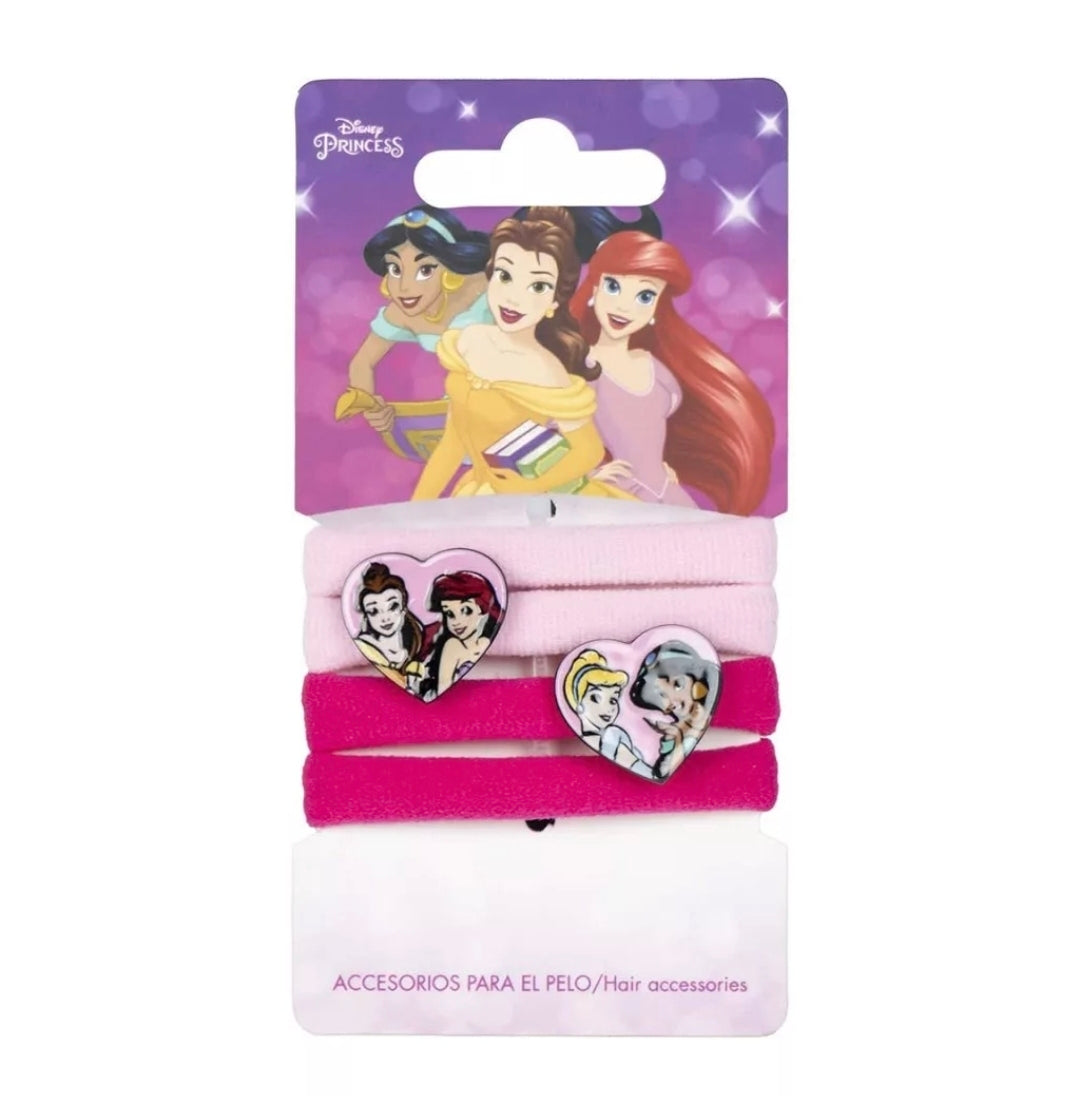 Lot de 4 élastiques Princesses