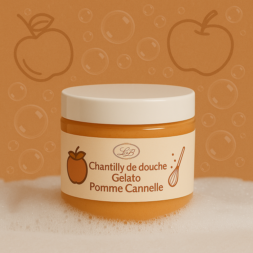 Chantilly de douche parfum Pomme cannelle