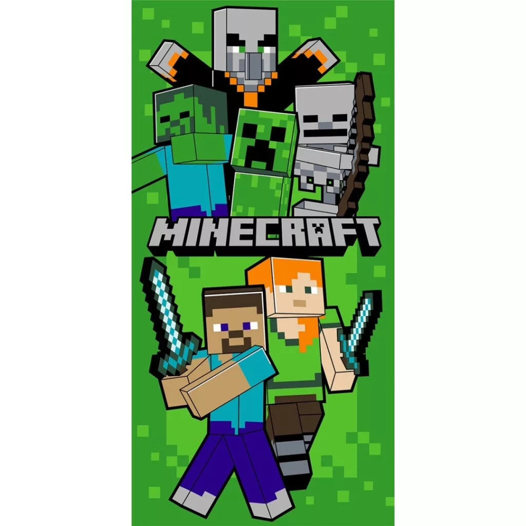 Serviette de plage Minecraft 70x140cm