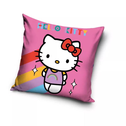 Coussin en velours Hello kitty 40x40cm