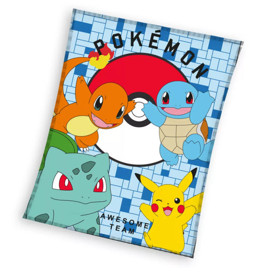 Plaids en flanelle Pokemon 110x140cm