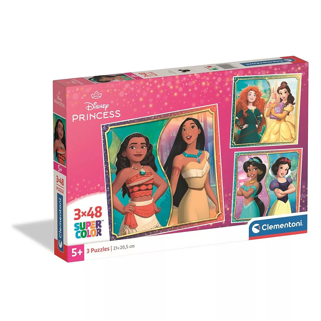 Puzzle 3 en 1 Princesses