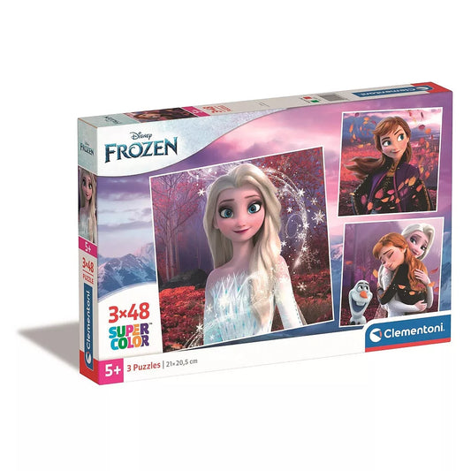 Puzzle 3 en 1 Reine des neiges