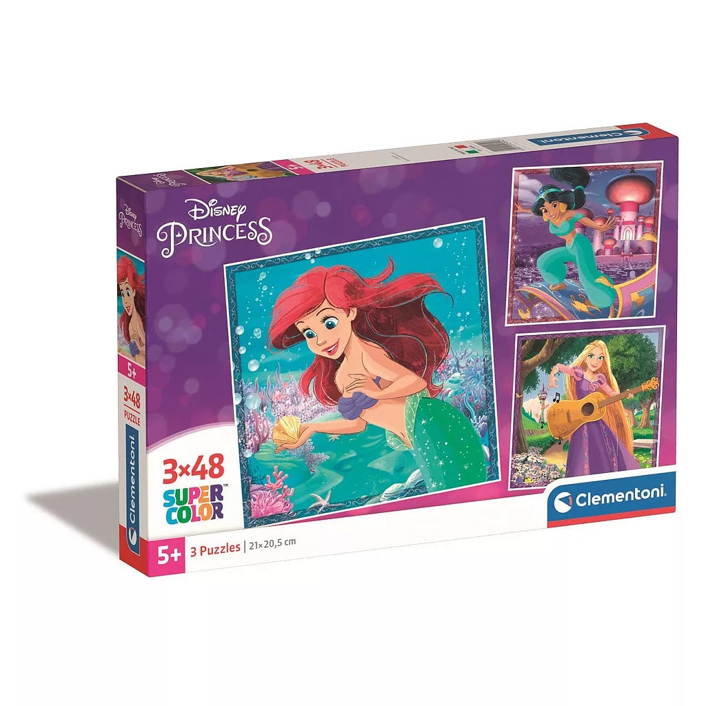 Puzzle 3 en 1 Princesses