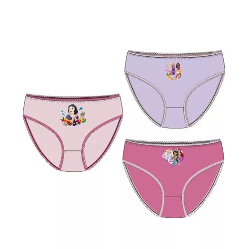 Lot de 3 culottes Princesses