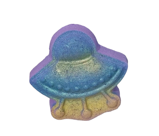 Bombes de bain soucoupe volante