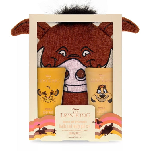 Coffret ensemble de soin pour le corp Roi lion