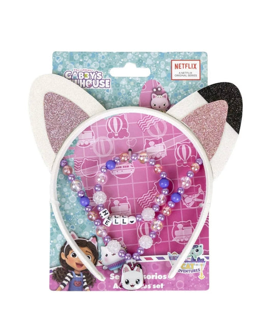 Serre-tete et bijoux Gabbychat
