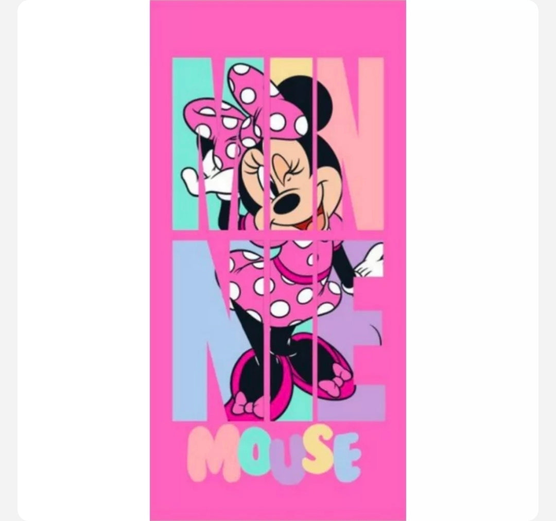 Serviette de plage Minnie 140x70cm