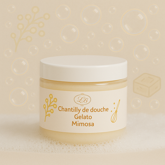 Chantilly de douche parfum Mimosas