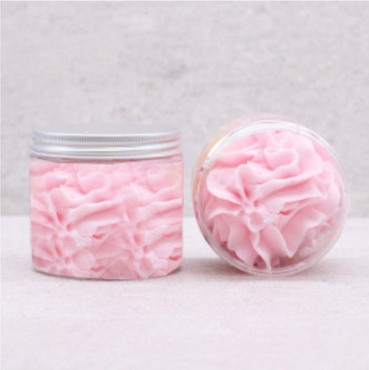 Chantilly de douche parfum Limonade rose