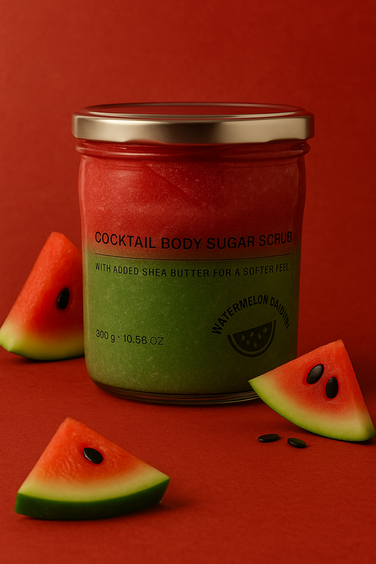 Gommage corporel au sucre parfumé/ pastèque daiquiri 300gr