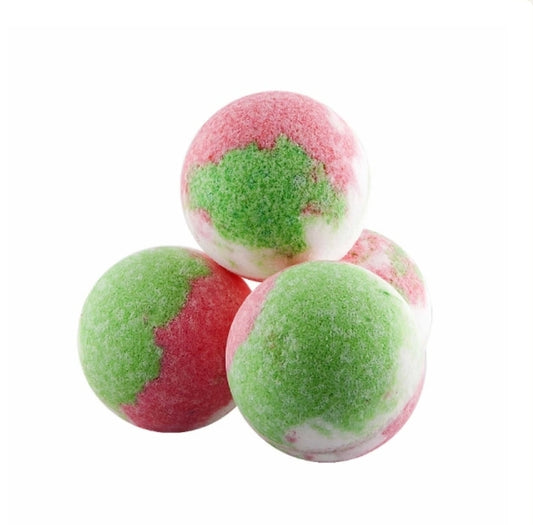 Bombes de bain 125gr bicolore parfum Fleur de cerisier