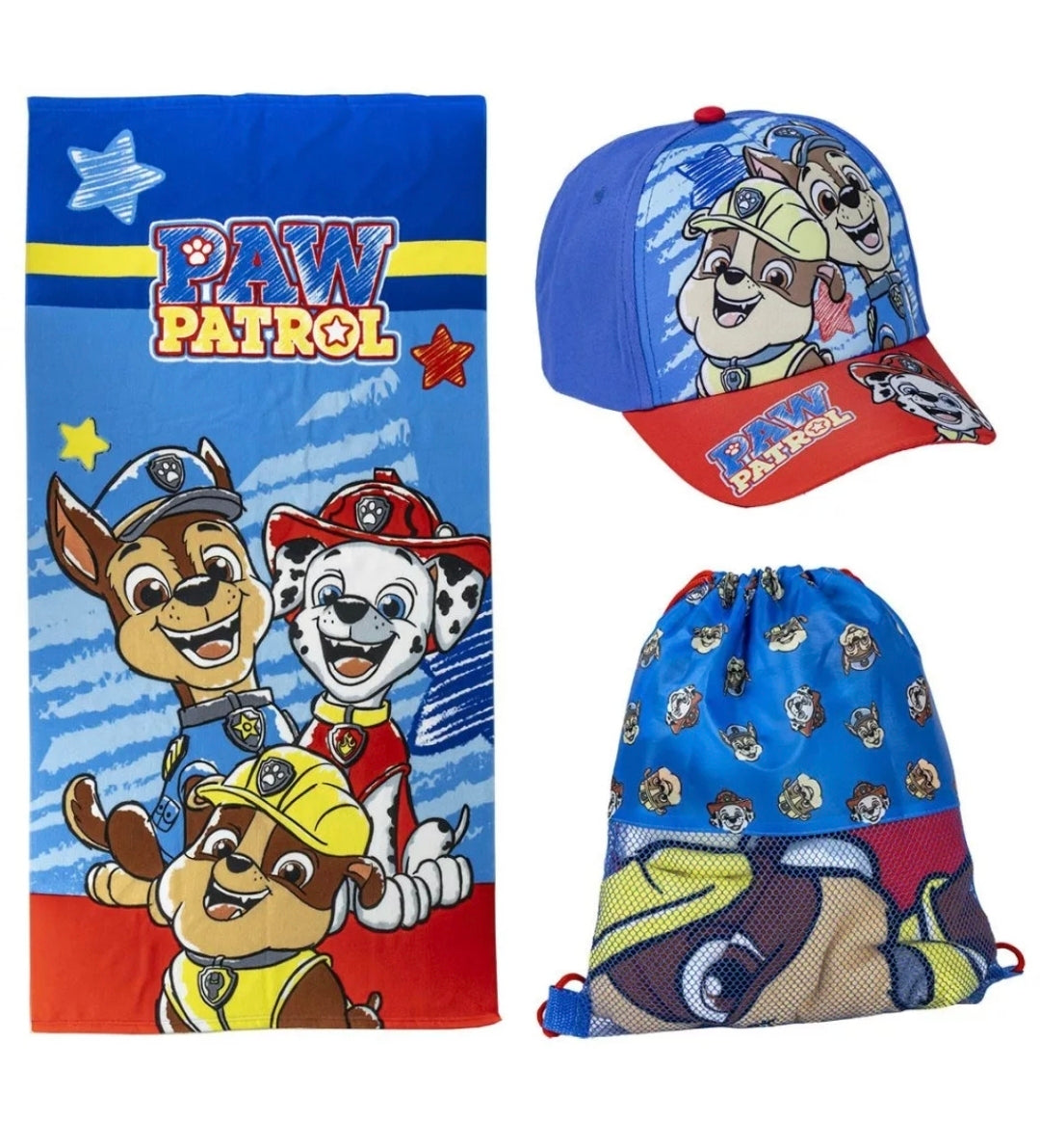 Set de plage 3pcs Pat'patrouille