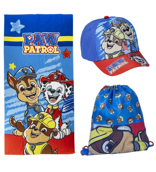 Set de plage 3pcs Pat'patrouille