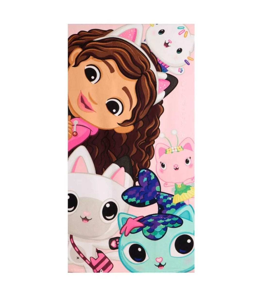 Serviette de plage Gabbychat 140x70cm