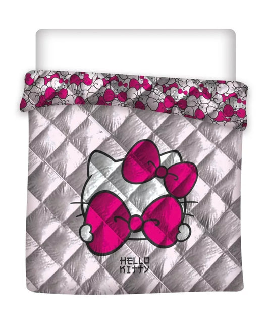 Couverture réversible Hello kitty 240x220cm (Pré-commande)
