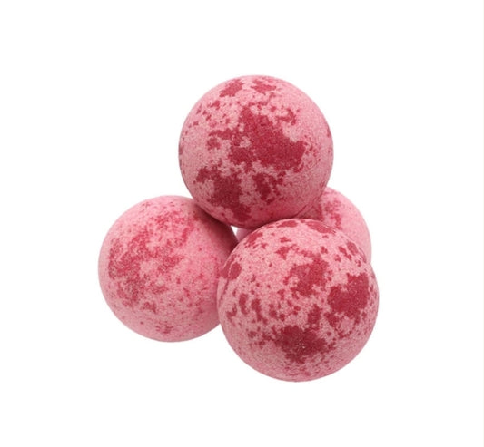 Bombes de bain 125gr bicolore parfum Cerise