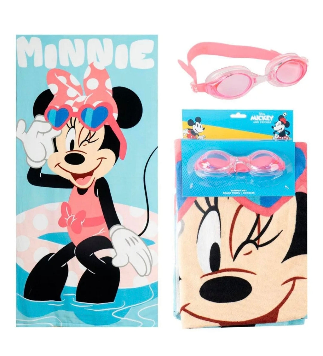 Set de plage 2pcs Minnie