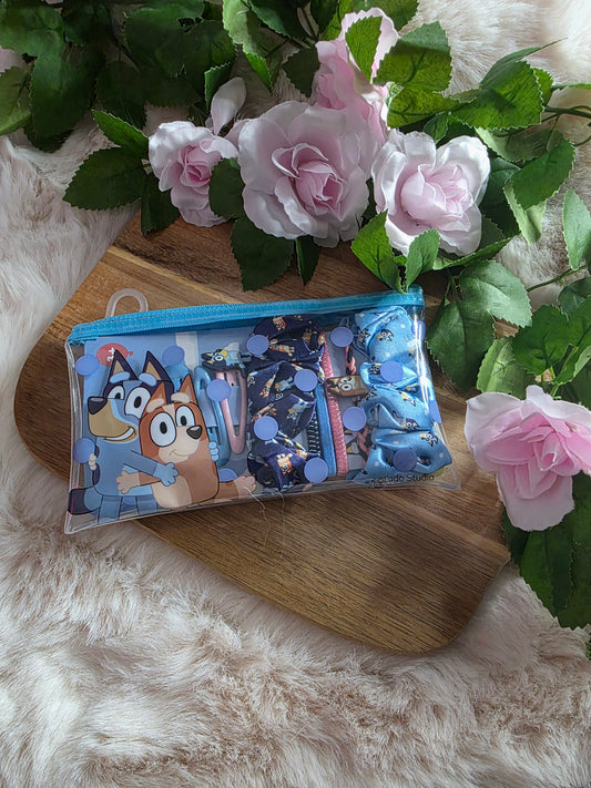 Set d'accessoires cheveux Bluey 11 pièces