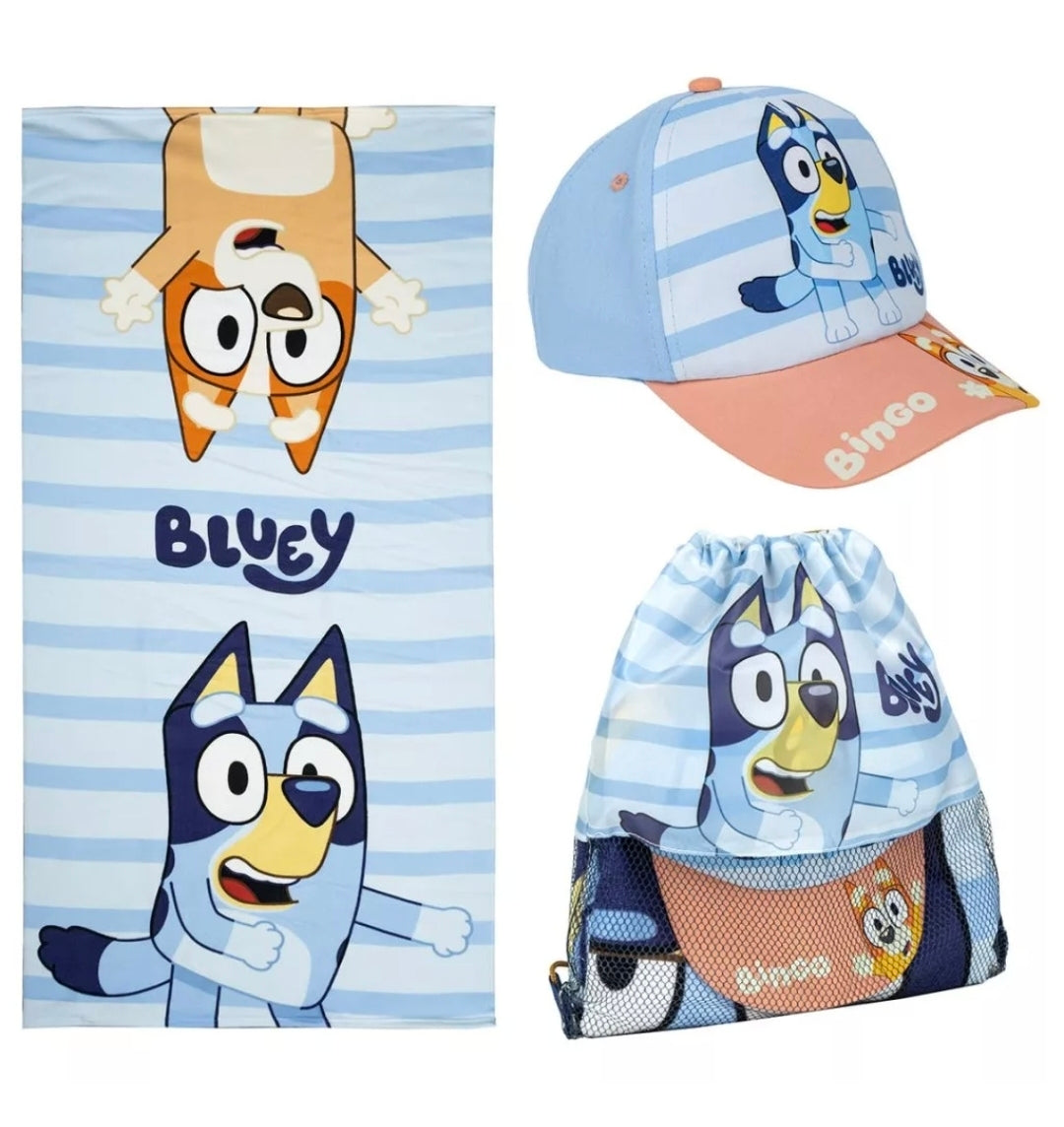 Set de plage 3pcs Bluey
