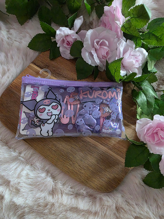 Lot d'accessoires cheveux Kuromi 11 pièces