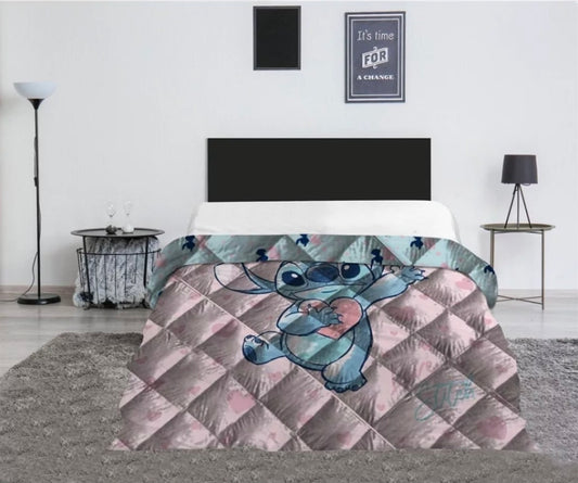 Couverture réversible Stitch 220x240cm (Pré-commande)