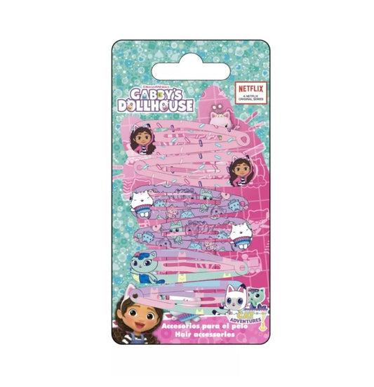 Lot de 6 barrettes Gabbychat