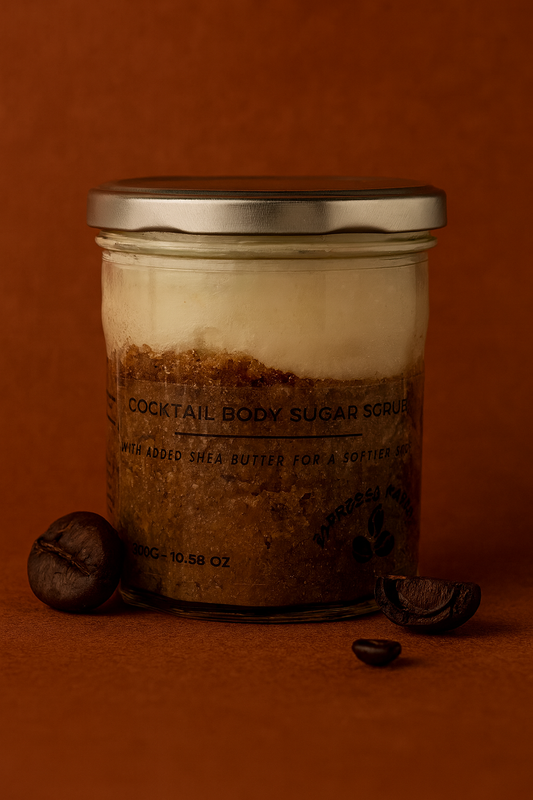 Gommage corporel au sucre parfumé/ Expresso martini 300gr