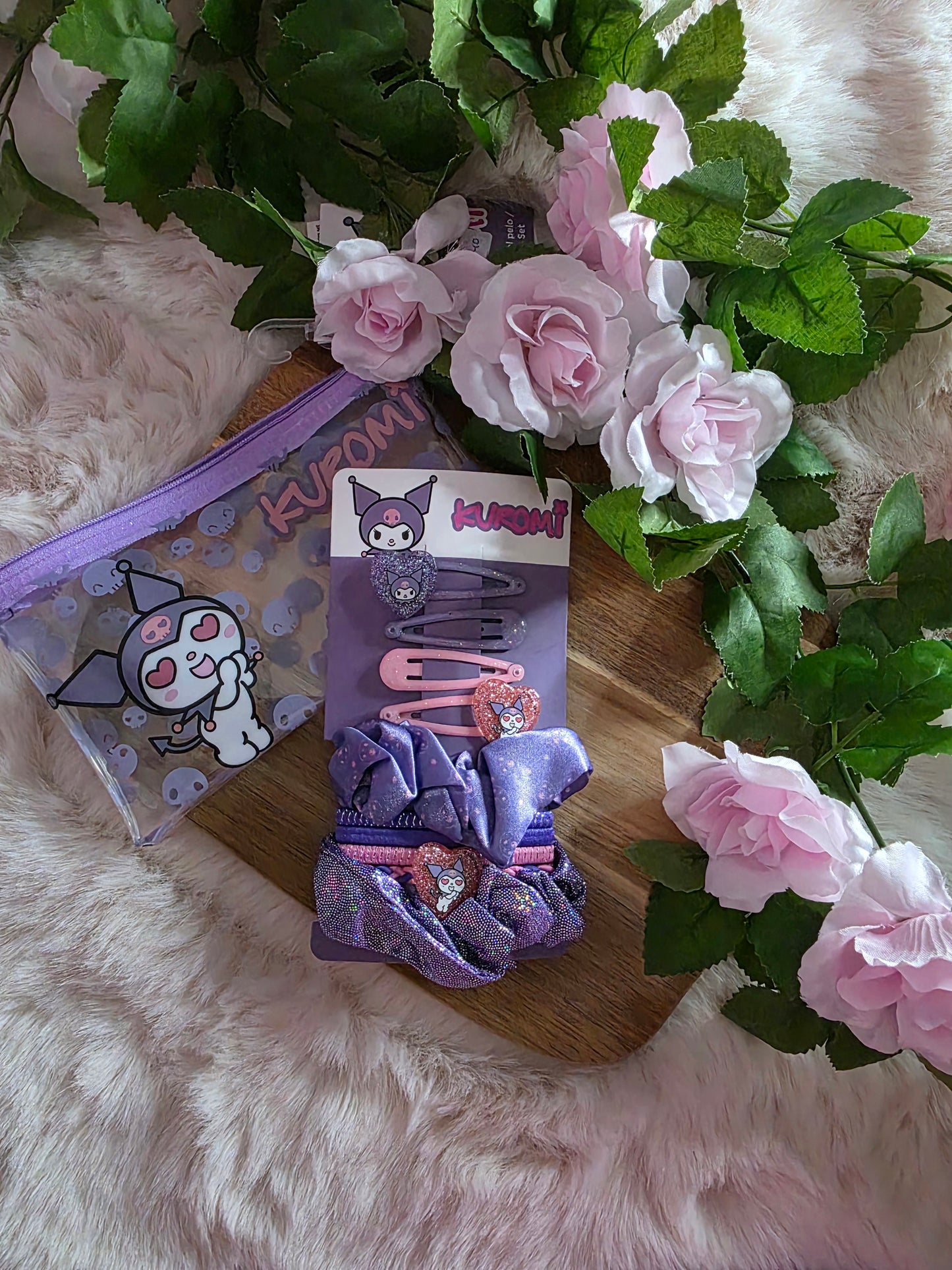 Lot d'accessoires cheveux Kuromi 11 pièces