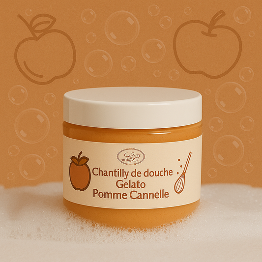 Chantilly de douche parfum Pomme cannelle