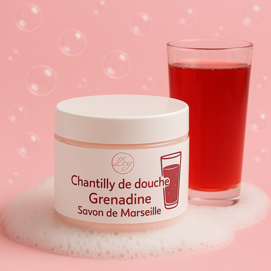 Chantilly de douche parfum Grenadine